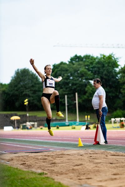 Annika Rhomberg (Raiffeisen TS Gisingen) am 03.06.2022 waehrend der Sparkassen Gala in Regensburg